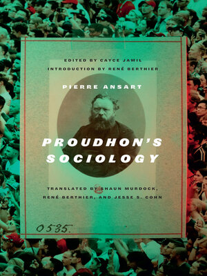 cover image of Proudhon's Sociology